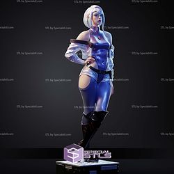 Lucy Cyberpunk Edgerunners Stand Pose STL Files