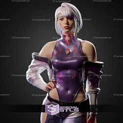 Lucy Cyberpunk Edgerunners Stand Pose STL Files