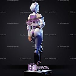 Lucy Cyberpunk Edgerunners Stand Pose STL Files