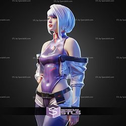 Lucy Cyberpunk Edgerunners Stand Pose STL Files