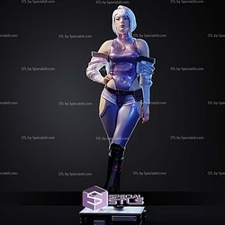 Lucy Cyberpunk Edgerunners Stand Pose STL Files