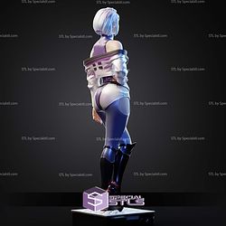 Lucy Cyberpunk Edgerunners Stand Pose STL Files