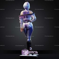 Lucy Cyberpunk Edgerunners Stand Pose STL Files
