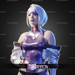 Lucy Cyberpunk Edgerunners Stand Pose STL Files