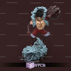 Luffy Gear 4 Snakeman Basic STL Files