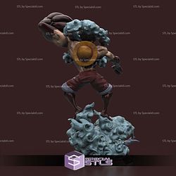 Luffy Gear 4 Snakeman Basic STL Files