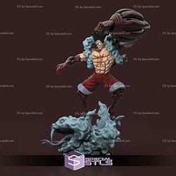 Luffy Gear 4 Snakeman Basic STL Files