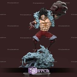 Luffy Gear 4 Snakeman Basic STL Files