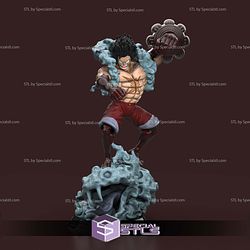 Luffy Gear 4 Snakeman Basic STL Files