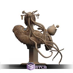 Lulu Final Fantasy Bust STL Files