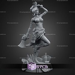 Mad Moxxi Borderlands 3 217mm STL Files