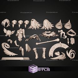 Magi Magi Magician Gal STL Files