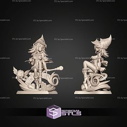 Magi Magi Magician Gal STL Files