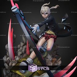 Maka Soul Eater 215mm STL Files