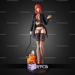 Makima Chainsaw Man Dream Suit 300mm STL Files
