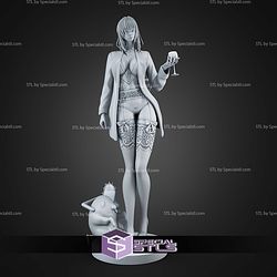 Makima Chainsaw Man Dream Suit 300mm STL Files