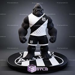 Mascote Ponte Preta No AMS STL Files