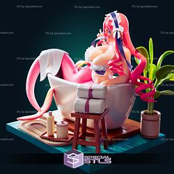 Meroune Mermaid Monster Girl STL Files