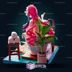 Meroune Mermaid Monster Girl STL Files