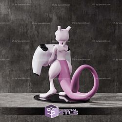Mewtwo Controller Stand STL Files