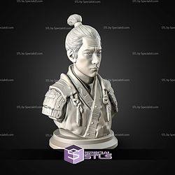 Mini Chess Figures Samurai STL Files