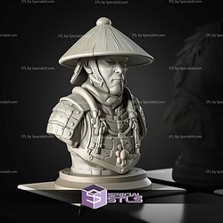 Mini Chess Figures Samurai STL Files