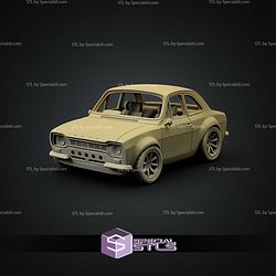 Model Kit Car Collection Escort RS1600 STL Files