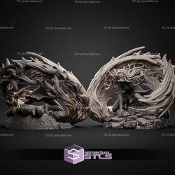 Nezuko Battle Diorama 185mm STL Files