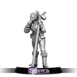 February 2022 Dungeon Pinups Miniatures