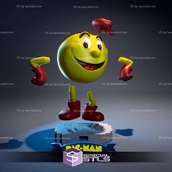 Pac Man Resin And Multiparts STL Files