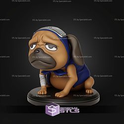 Pakkun Naruto 110mm STL Files