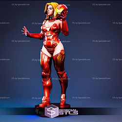 Pepper Potts Marvel Iron Man Suit STL Files