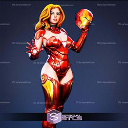 Pepper Potts Marvel Iron Man Suit STL Files