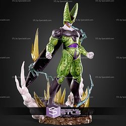 Perfect Cell Dragon Ball Z Various 300mm STL Files
