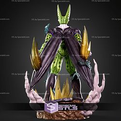 Perfect Cell Dragon Ball Z Various 300mm STL Files