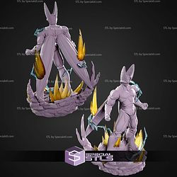 Perfect Cell Dragon Ball Z Various 300mm STL Files