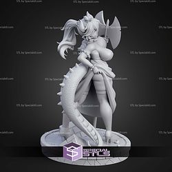 Pin Up Girl Collection Bowsette Princess STL Files