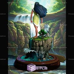 Pocahontas Disney 400mm STL Files