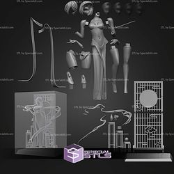 Qipao 2B 260mm STL Files