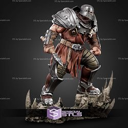 Ram Man Motu On Base STL Files