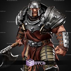 Ram Man Motu On Base STL Files