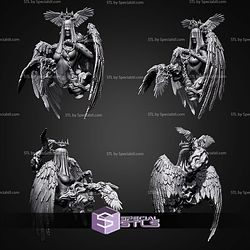 Raven Queen Bust Fanart STL Files