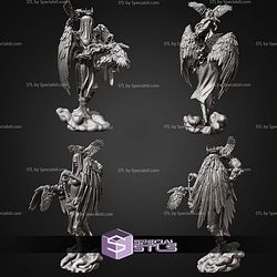 Raven Queen Fanart STL Files