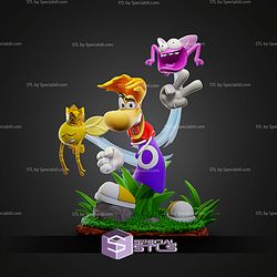 Rayman Rayman Legends 1 10 STL Files