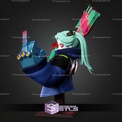 Rebecca Cyberpunk Edgerunners Bust Nice STL Files