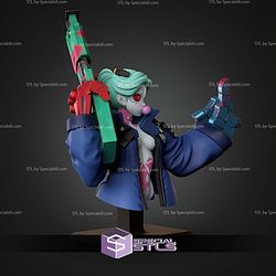 Rebecca Cyberpunk Edgerunners Bust Nice STL Files