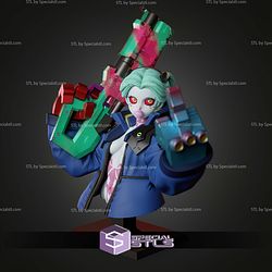 Rebecca Cyberpunk Edgerunners Bust Nice STL Files