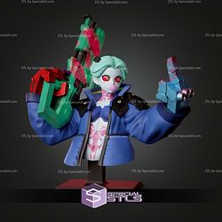 Rebecca Cyberpunk Edgerunners Bust Nice STL Files