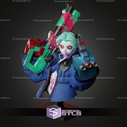 Rebecca Cyberpunk Edgerunners Bust Nice STL Files