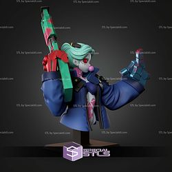 Rebecca Cyberpunk Edgerunners Bust Nice STL Files